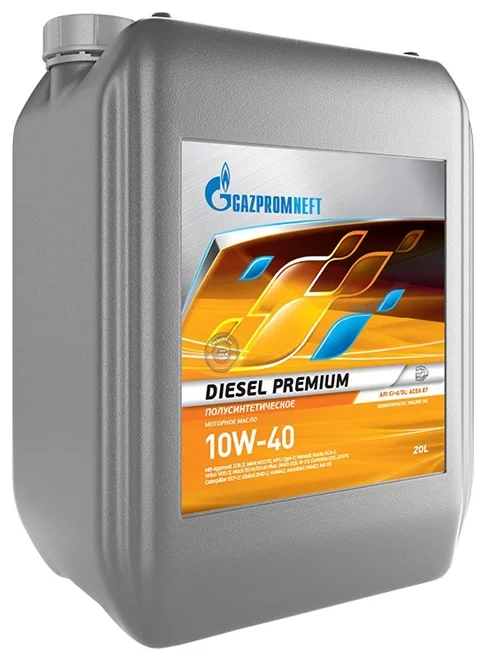 Масло Gazpromneft Diesel Premium 10w40 20 л 